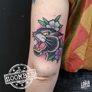tatuaje_brazo_puma_logiabarcelona_juanma_zoombie